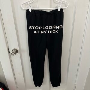 Stop looking sweatpants